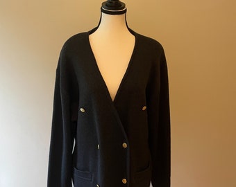 Classic Vintage Busnel Double-Breasted Cardigan
