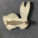 Rune Tennesmed, Rabbit Brooch in Pewter sweden - Etsy