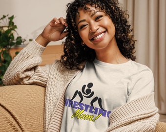 Wrestling Mom - Women's Relaxed T-Shirt