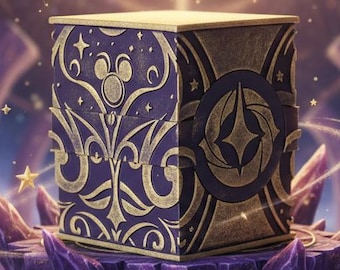 Lorcana Deckbox - Artistic Edition - 125 cards - Elegant Storage for Collectible Cards