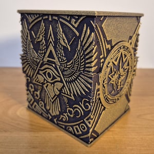 Yu-Gi-Oh! Deck Box - Occhio dell'Eternità - Ispirato all'Antico Egitto - Fino a 125 carte imbustate