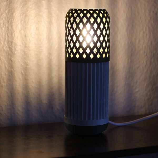 Lampe de table moderne imprimée en 3D "Moka" pour une décoration d'intérieur élégante