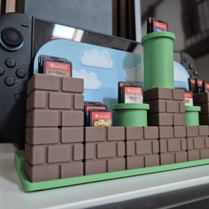 Cover Dock pour Nintendo Switch 2 | Organiseur Modulaire - Bougez les blocs comme vous le souhaitez - jusqu'à 15 cartouches