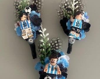 World Cup inspired Buttonholes