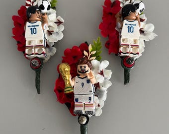 England World Cup Buttonholes