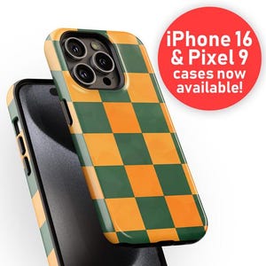 Checker Pattern Phone Case | Checkered Series | iPhone 13 14 15 16 Pro Max, Samsung Galaxy s23 s24, Google Pixel 7 8 9 Pro