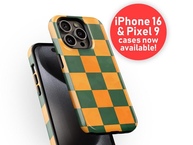 チェッカーパターンの携帯電話ケース | チェッカーシリーズ | iPhone