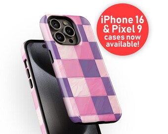 チェッカーボードパターン iPhone ケース X XR 11 12 13 14 15 Plus