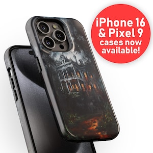 Haunted Mansion Phone Case | Halloween Series | iPhone 13 14 15 16 Pro Max, Samsung Galaxy s22 s23 s24, Google Pixel 7 8 9 Pro