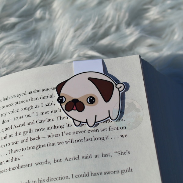 super cute dog magnetic bookmark pet themed bookmark corner bookmark page holder booktok booktrovert book accessories custom custom pet gift