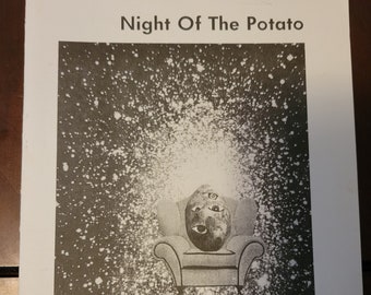 Night Of The Potato by David Oates Vintage Chapbook 1999 Humorous Short Stories and Poems