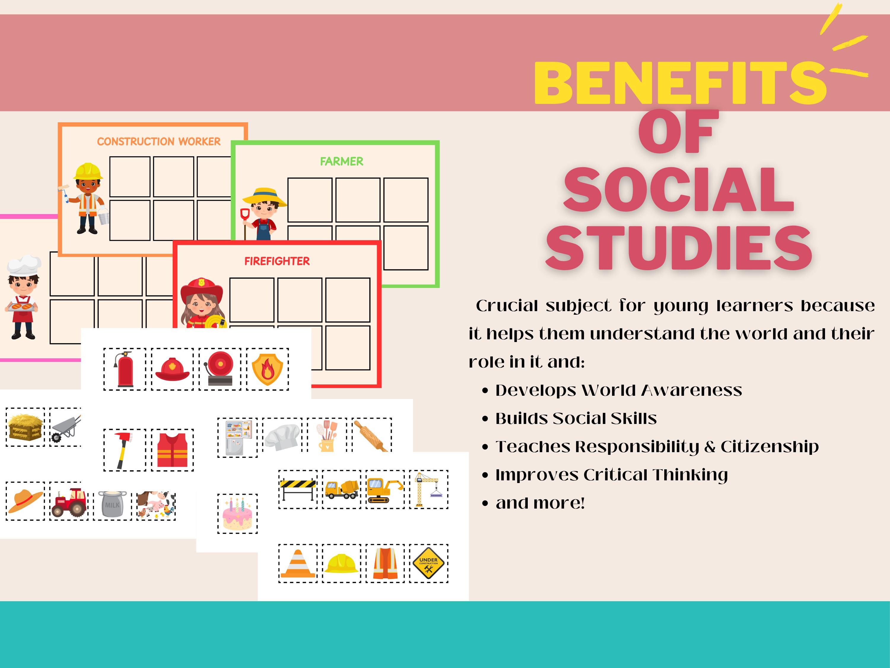 Community Helpers Preschool Activity, Professions Sorting Mats (PDF) - Etsy