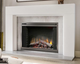 Mantels Direct Sabine - Contemporary & Modern Fireplace Mantel Surround, Multiple Sizes and Colors