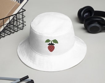 Sombrero de cubo de fresa