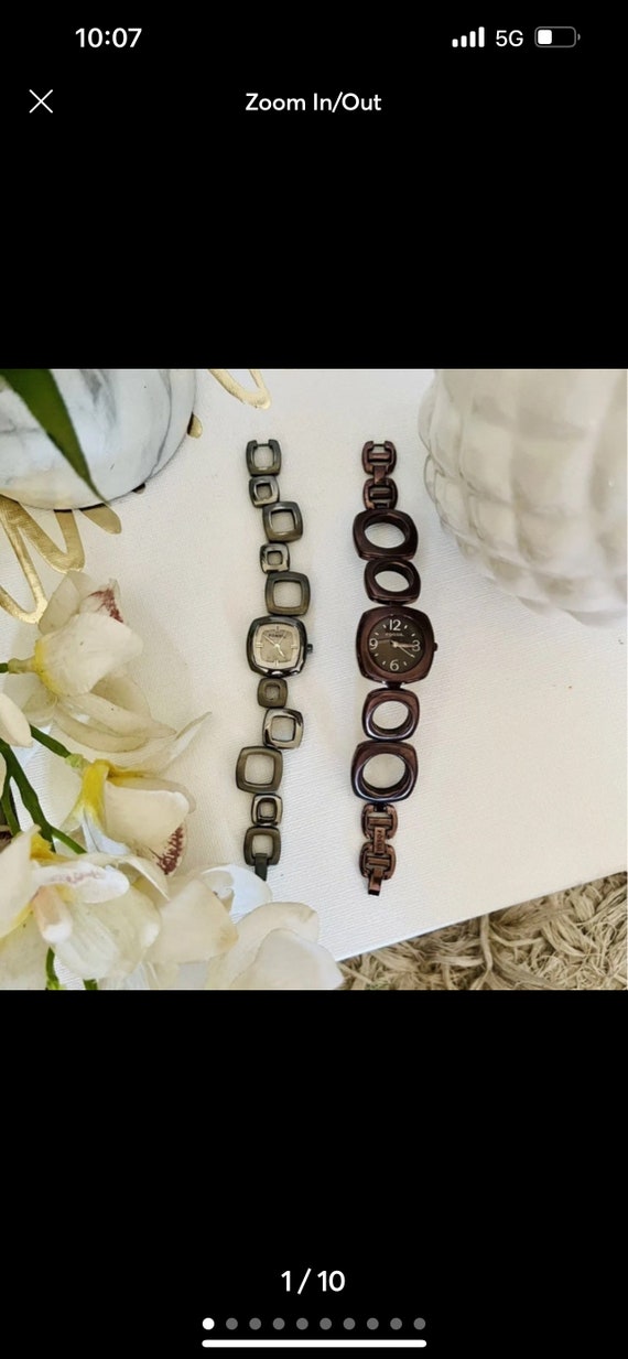 2 Womens  Fossil Bracelet Watches With Brand New B