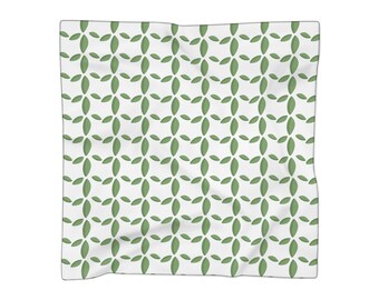Poly Scarf, green leaf, ST. Patrick day, free,
