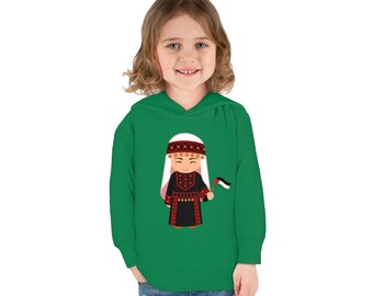 Palestine Toddler Pullover Fleece Hoodie