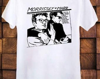 The Smiths Morrissey Marr Cartoon T Shirt Unisex Men’s Ladies Top Tee T Shirt