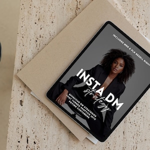 Instagram DM Scripts: Social Media Marketing Strategy Guide (PLR, MRR Digital Product)
