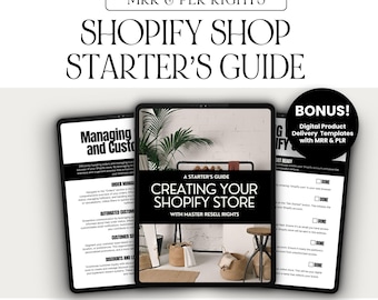 Shopify Store Guide: MRR + PLR Resell Rights (PDF)
