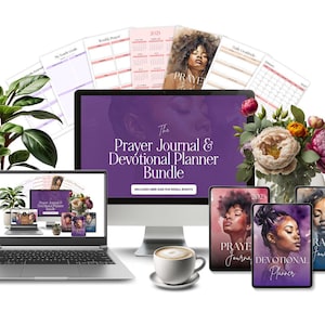 Master Resell Rights Prayer Journal | Ebook Template Canva | Bible Journal | Canva Journal Template | Daily Devotional | PLR Digital Planner