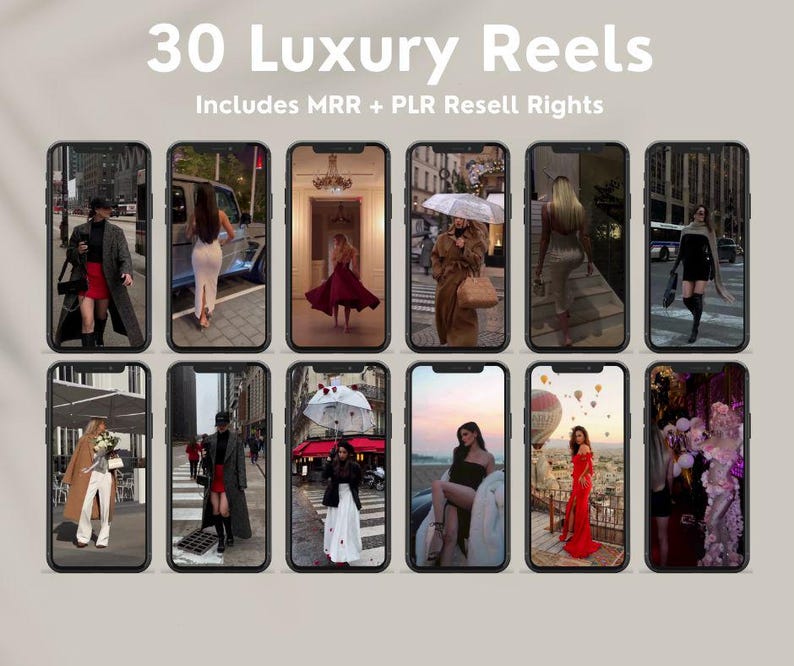 Instagram REELS Hooks and Captions & Reel Covers Bundle With MRRPLR ...