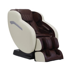 Infinity Aura Massage Chair w/ FREE White Glove Delivery, Setup & 5yr Bumper to Bumper Warranty - Cream/Brown