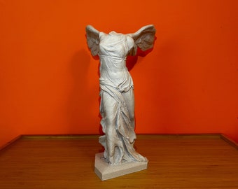 Nike de Samothrace Réplique, Eco-Friendly 3D Imprimé avec du plastique recyclé, Artisanal Home Decor