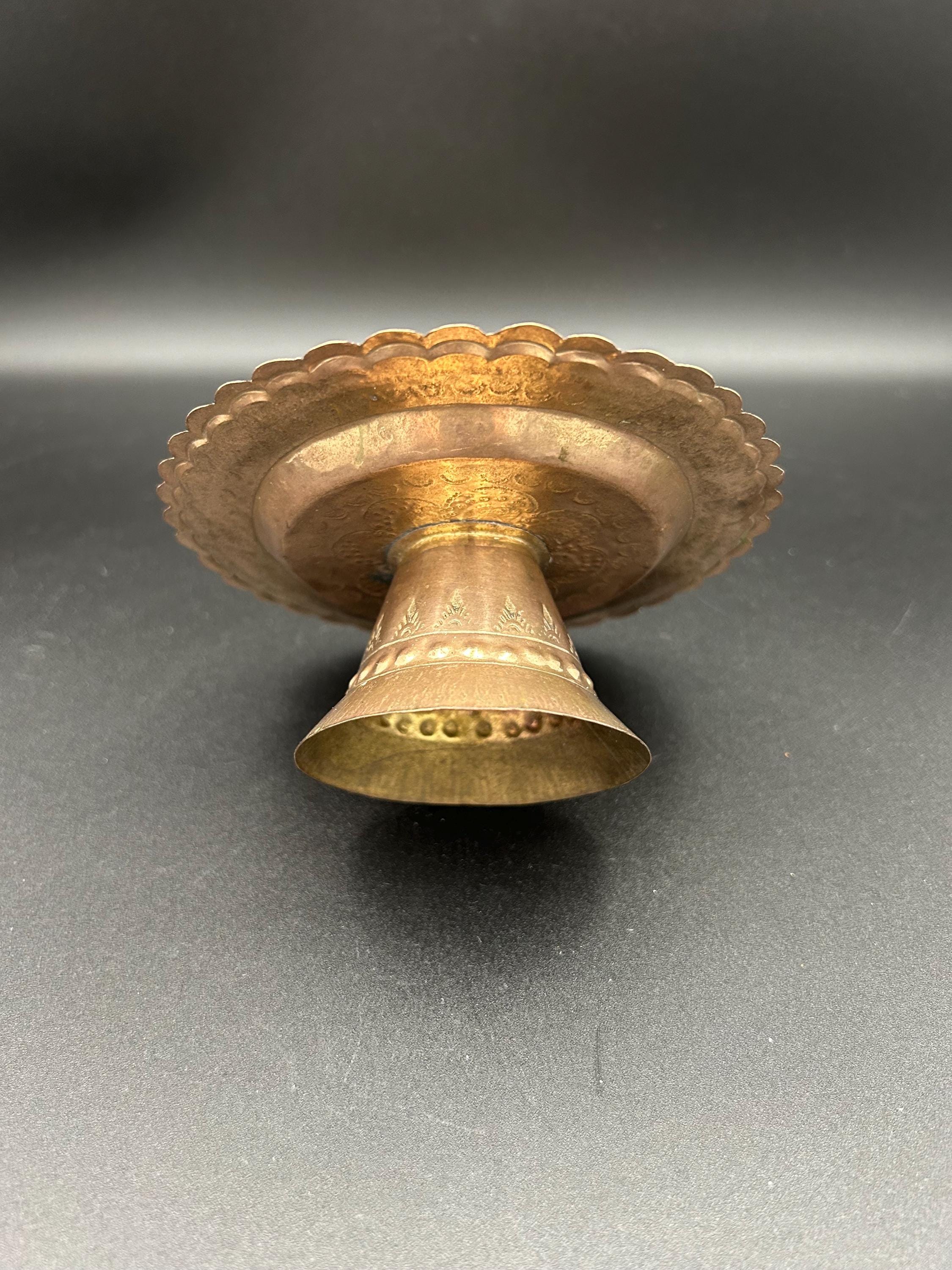 Small Candlelight Performance Riser Small Brass Riser With Mini Candles/candle Holders/lot of 5 - Etsy
