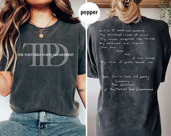 De gemartelde dichters afdeling shirt, Taylor Eras Tour album shirt, Taylor Swiftie Merch, Swiftie shirt cadeau, melodie minnaar shirt