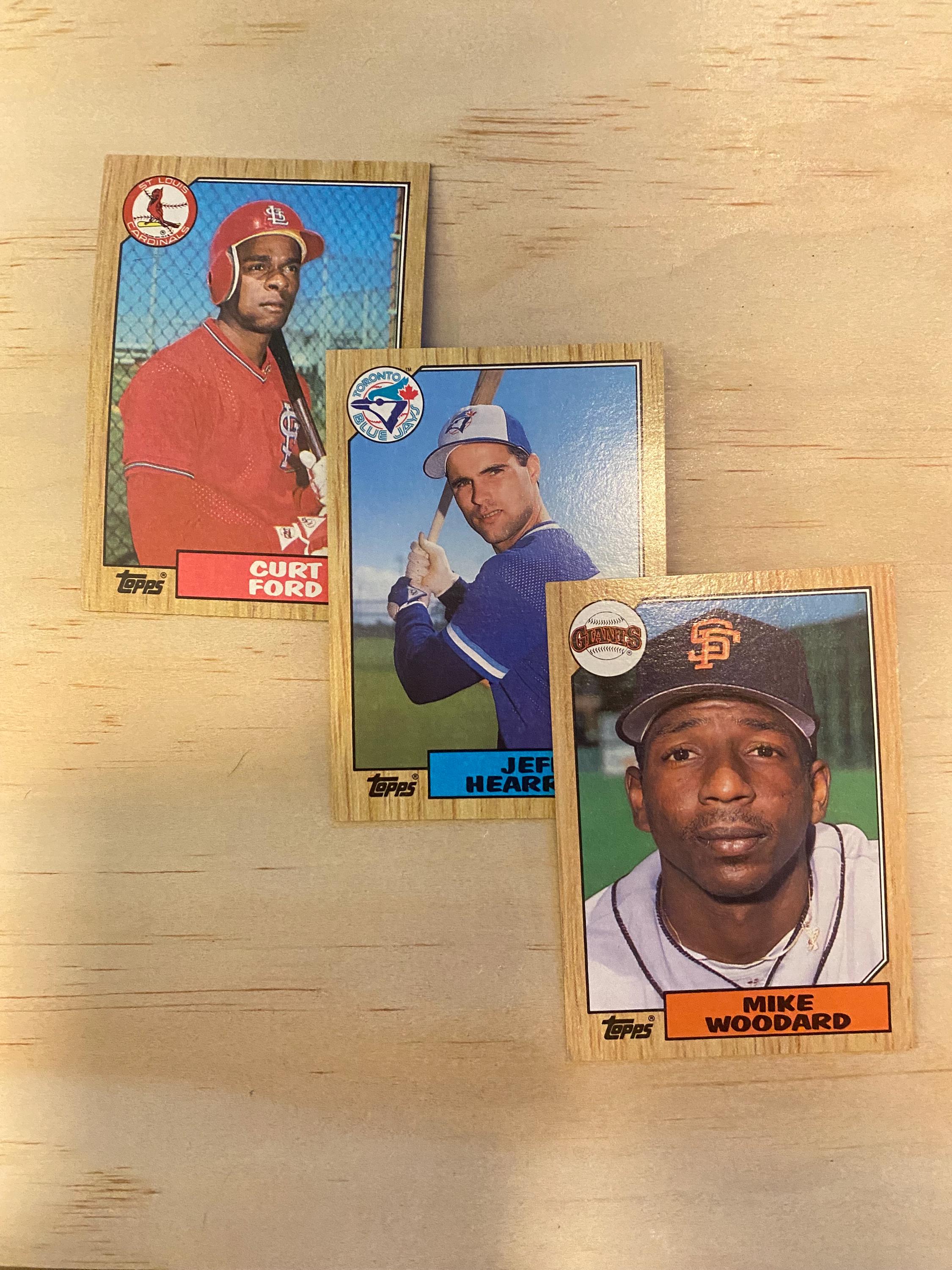 Baseball cards 1987 topps - Etsy 日本
