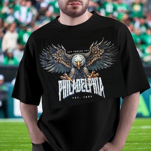 2025 Philadelphia Football T-Shirt - Bold Eagles bootleg Shirt NFL FAN Eagles Philly tee, sports Gift , Gameday outfit
