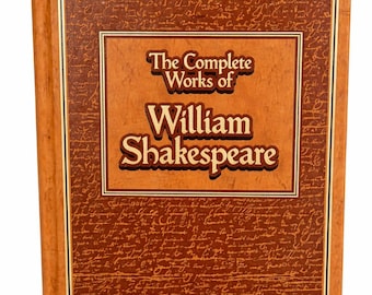 The Complete Works of William Shakespeare Vintage Hardcover Classic Literature