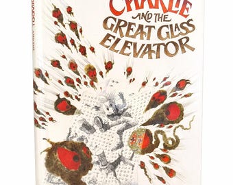 Charlie and the Glass Elevator, 1972 Hardcover Edition