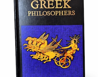 Ancient Greek Philosophers Hardcover | Classic Philosophy Book | Black & Gold Decorative Cover | Collectible Edition New