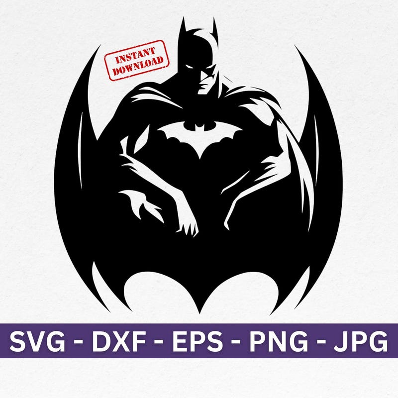 Batman.svg - Etsy