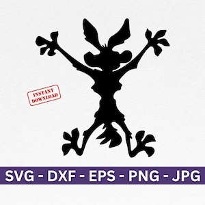 ワイリー・コヨーテ 限定版 シルクスクリーン Wiley coyote - Etsy 日本