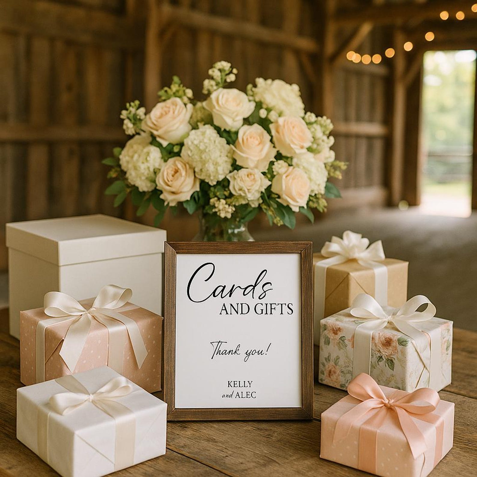Cards & Gifts Signage - Physical Print on CARDSTOCK Perfect for Gift ...