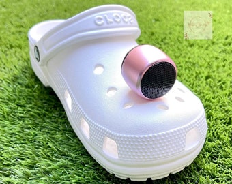 Croc Lautsprecher Schuh Charme, Crocs Clog Charme Geschenkzubehör, Mode Kroko-Charme, beliebter Charme, lustige einzigartige Schuhzubehör, Mini Lautsprecher