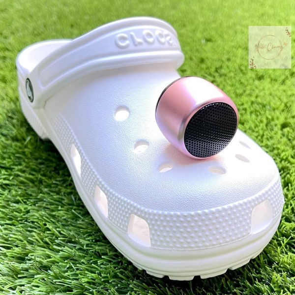 Croc speaker schoen charme, Crocs klomp charme cadeau accessoires, mode croc charmes, populaire charme, grappige unieke schoenaccessoires, Mini Speaker