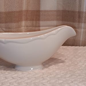 Homer Laughlin Bone China Gravy Boat