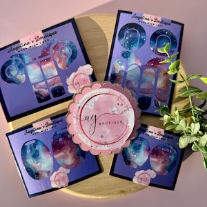 Pegatinas extraíbles para implantes cocleares Galaxy, pegatinas personalizadas, pegatinas personalizadas, accesorios cocleares