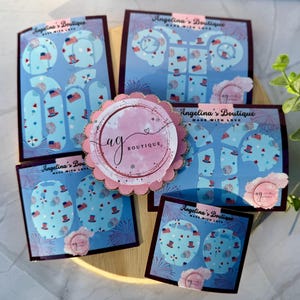 Stickers amovibles Popsicle 4 juillet pour implants cochléaires Stickers personnalisés Stickers personnalisés Accessoires cochléaires