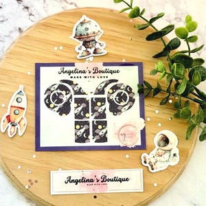 Space Rocket Cochlear Implant Skins: Removable Stickers