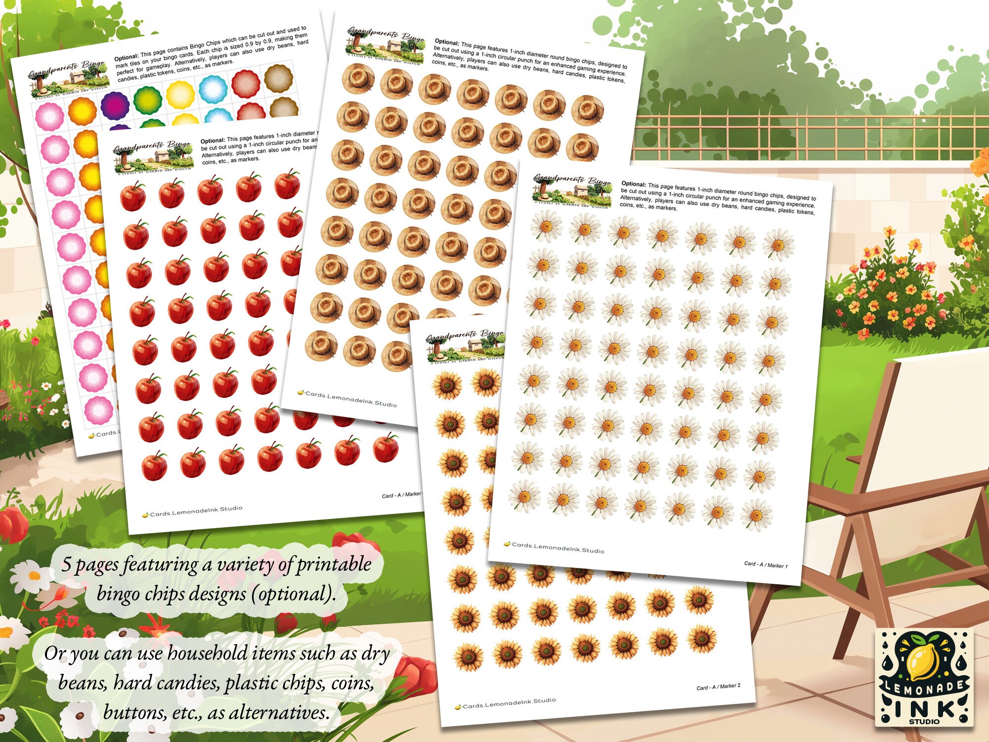 Grootouderbingo: perfect voor gezin met 100 unieke afdrukbare kaarten -  activiteit voor senioren, volwassenen en kinderen - digitale download GB3A  - Etsy België, image size:2000x1500