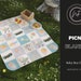 see more listings in the Aesthetic Picnic Blanket section