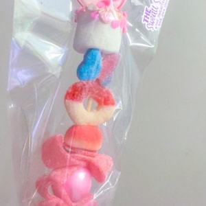 10+ XL Custom Candy Kabobs, Kids Birthday Party Favors, Party Bags, Birthday Candy, Party Favor, Candy Skewer, Candy Kabobs
