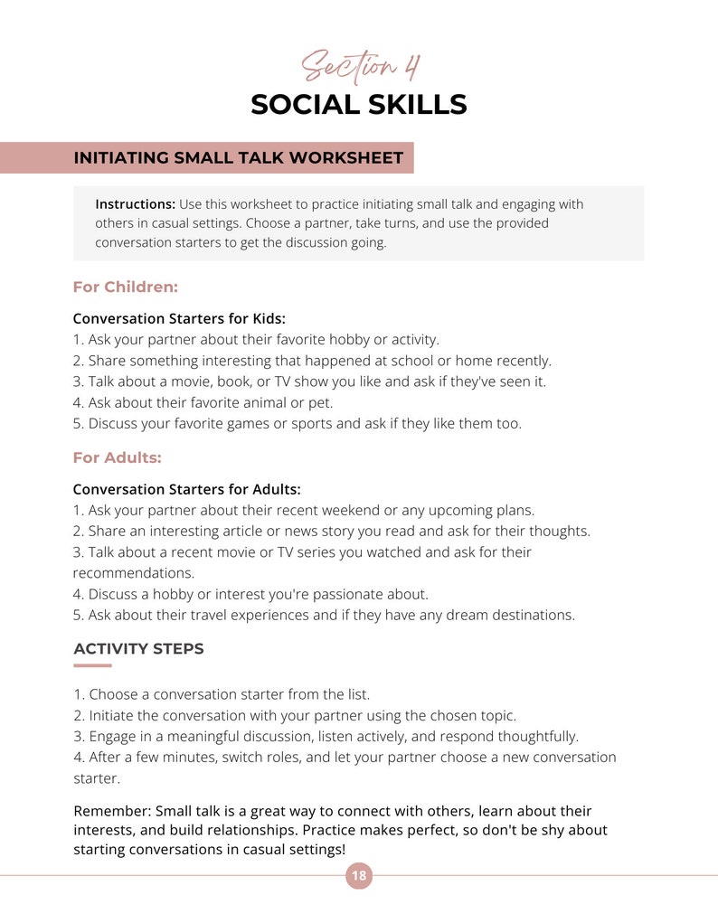 Life Skills Continued: An ADHD, Autism, and Learning Disability Workbook to Improve Social & Communication Skills image 2