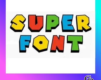 Super Font Bundle | Cartoon Comic Font Pack | Color, Outline & Bold Fonts | Kids Display Font | OTF TTF Download