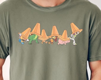 Comfort Colors Shirt, Toys Crossing T-Shirt, Toy Story Shirt, Retro Disney Toy Story Tee, Toy Story Character Shirt, Disney Family Trip Tees